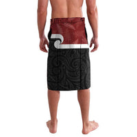 Personalised New Zealand Maori Christmas Lavalava Xmas Fern Mix Kowhawhai LT7 - Polynesian Pride