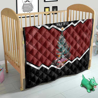 Personalised New Zealand Christmas Quilt Xmas Fern and Kiwi Birds LT7 - Polynesian Pride
