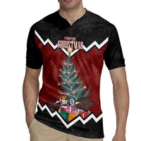 Personalised New Zealand Christmas Rugby Jersey Xmas Fern and Kiwi Birds LT7 - Polynesian Pride