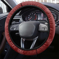 New Zealand Christmas Steering Wheel Cover Xmas Fern and Kiwi Birds LT7 - Polynesian Pride