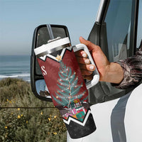 Personalised New Zealand Christmas Tumbler With Handle Xmas Fern and Kiwi Birds LT7 - Polynesian Pride