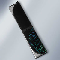 Aotearoa Personalized Lawn Bowls Maori Auto Sun Shade New Zealand Paua Shell Tribal Silver Fern LT7 - Polynesian Pride