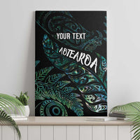 Aotearoa Personalized Lawn Bowls Maori Canvas Wall Art New Zealand Paua Shell Tribal Silver Fern LT7 - Polynesian Pride