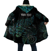 Aotearoa Personalized Lawn Bowls Maori Cloak New Zealand Paua Shell Tribal Silver Fern - Polynesian Pride