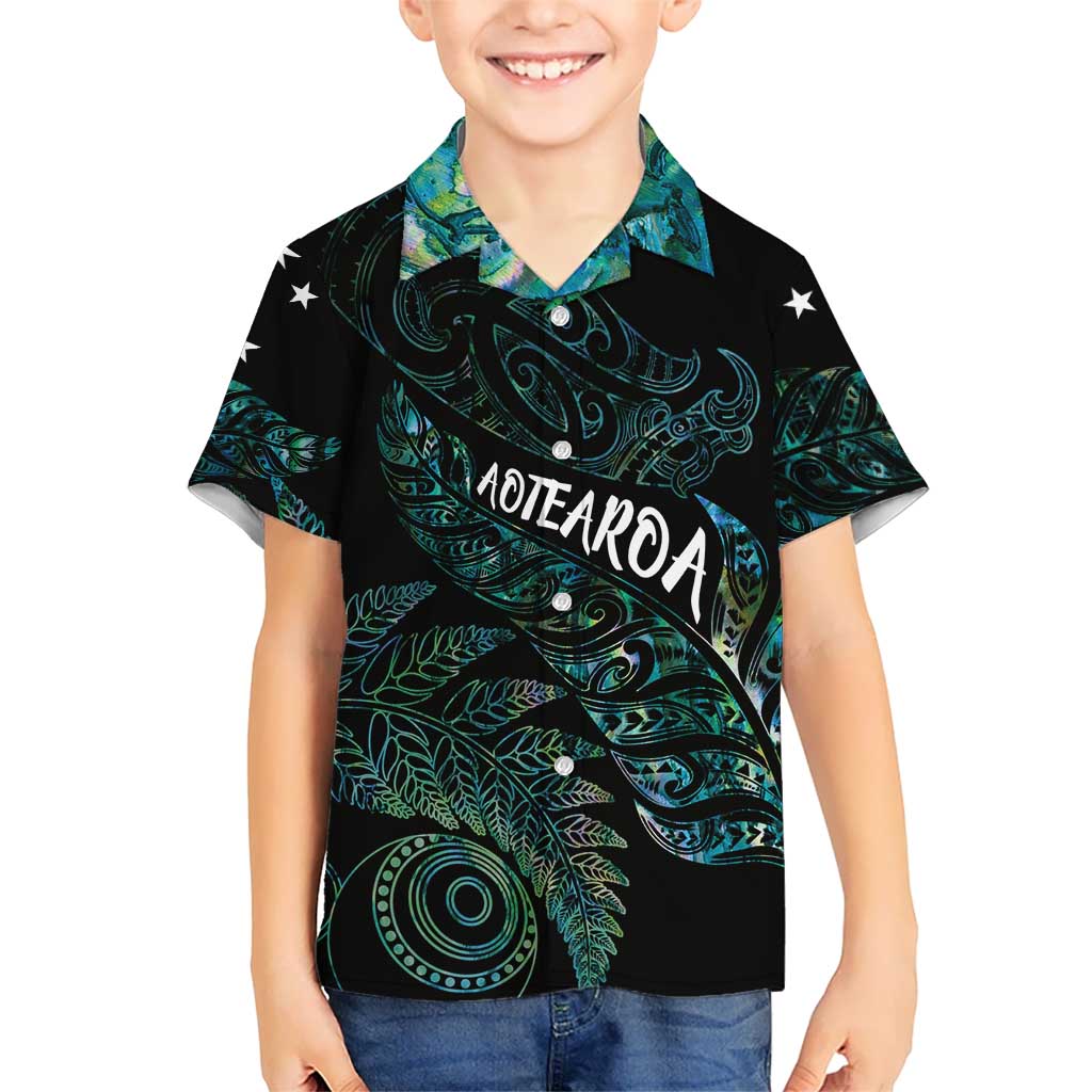 Aotearoa Personalized Lawn Bowls Maori Hawaiian Shirt New Zealand Paua Shell Tribal Silver Fern LT7 - Polynesian Pride