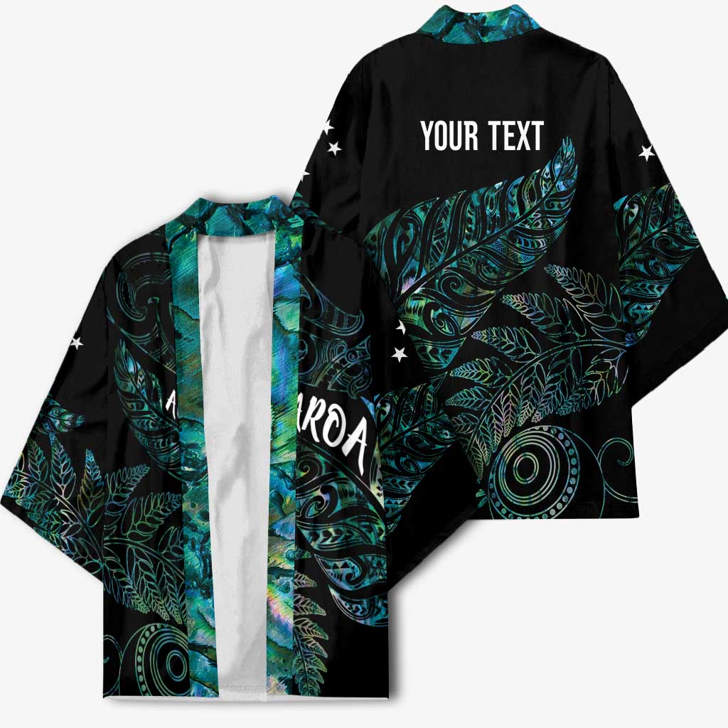 Aotearoa Personalized Lawn Bowls Maori Kimono New Zealand Paua Shell Tribal Silver Fern - Polynesian Pride