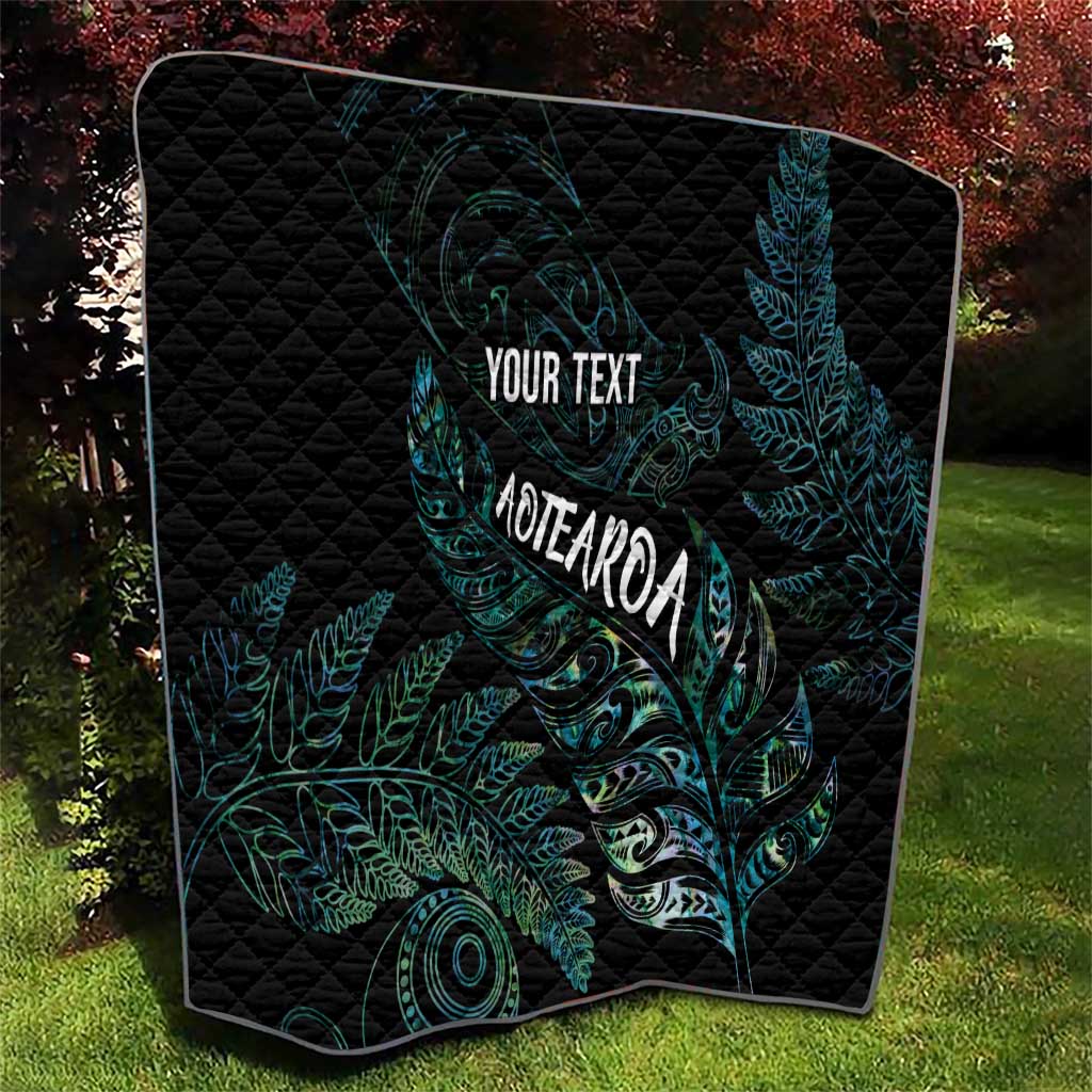 Aotearoa Personalized Lawn Bowls Maori Quilt New Zealand Paua Shell Tribal Silver Fern LT7 - Polynesian Pride
