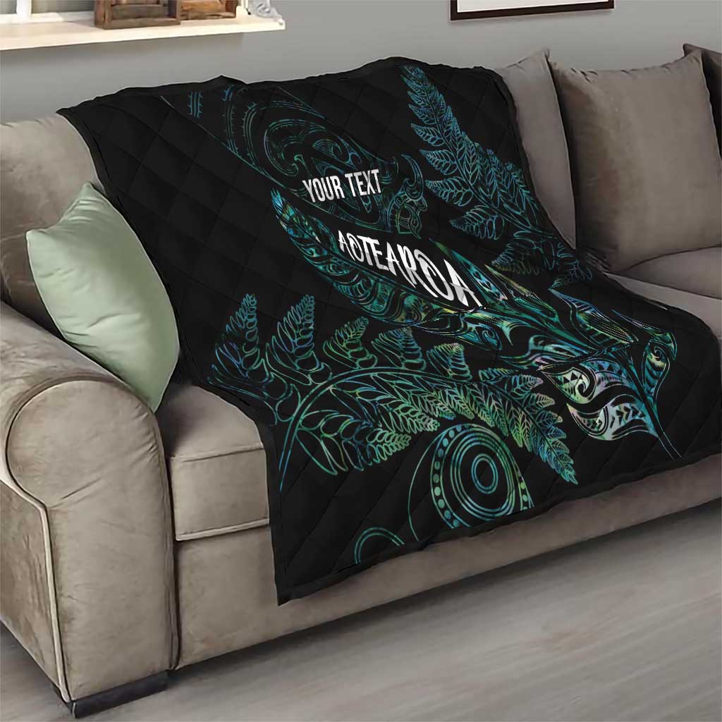 Aotearoa Personalized Lawn Bowls Maori Quilt New Zealand Paua Shell Tribal Silver Fern LT7 - Polynesian Pride