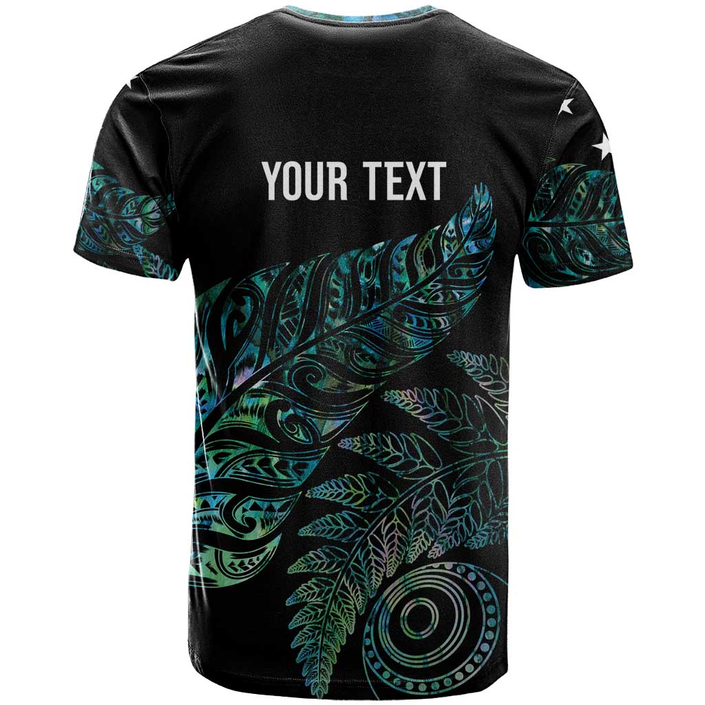 Aotearoa Personalized Lawn Bowls Maori T Shirt New Zealand Paua Shell Tribal Silver Fern LT7 - Polynesian Pride
