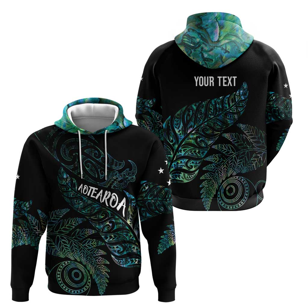 Aotearoa Personalized Lawn Bowls Maori Zip Hoodie New Zealand Paua Shell Tribal Silver Fern LT7 - Polynesian Pride