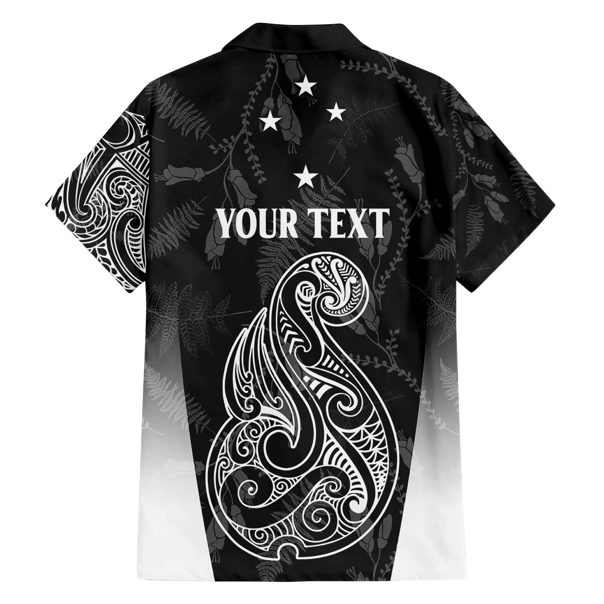 Personalised Maori Waitangi Family Matching Puletasi Dress and Hawaiian Shirt New Zealand Silver Fern Mix Kowhai Flowers LT7 - Polynesian Pride