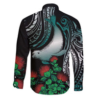 Aloha Hawaii Monk Seal Family Matching Short Sleeve Bodycon Dress and Hawaiian Shirt Mix Ohia Lehua LT7 - Polynesian Pride