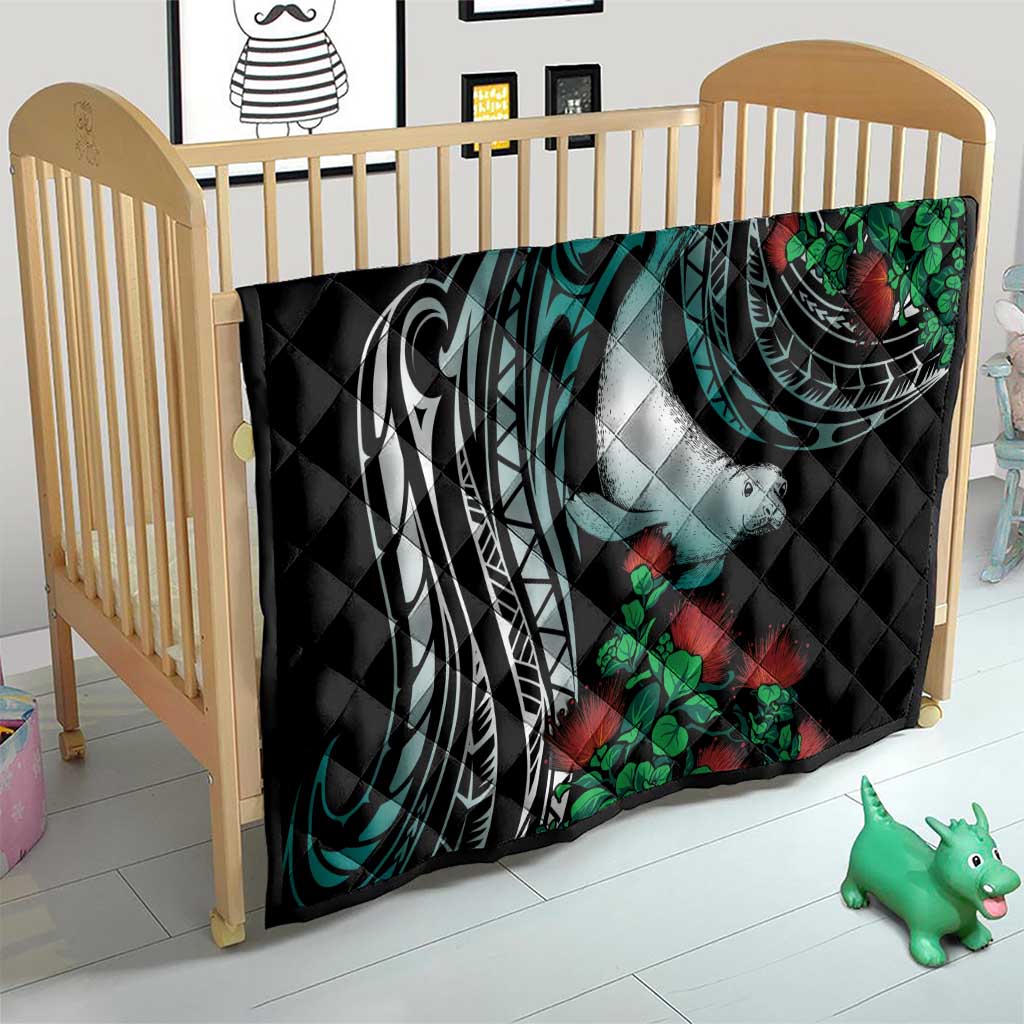 Aloha Hawaii Monk Seal Quilt Mix Ohia Lehua LT7 - Polynesian Pride