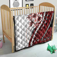 Bula Fiji Quilt White Kaivity Masi Tapa LT7 - Polynesian Pride