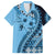 Bula Fiji Hawaiian Shirt Turquoise Kaivity Masi Tapa