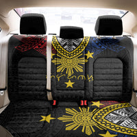 Philippines Heritage Baybayin Mix Polynesian Back Car Seat Cover
