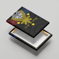 Philippines Heritage Baybayin Mix Polynesian Canvas Wall Art