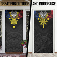 Philippines Heritage Baybayin Mix Polynesian Door Cover