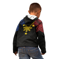 Philippines Heritage Baybayin Mix Polynesian Kid Hoodie LT7 - Polynesian Pride
