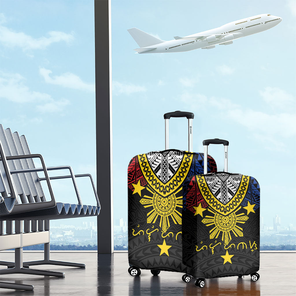 Philippines Heritage Baybayin Mix Polynesian Luggage Cover