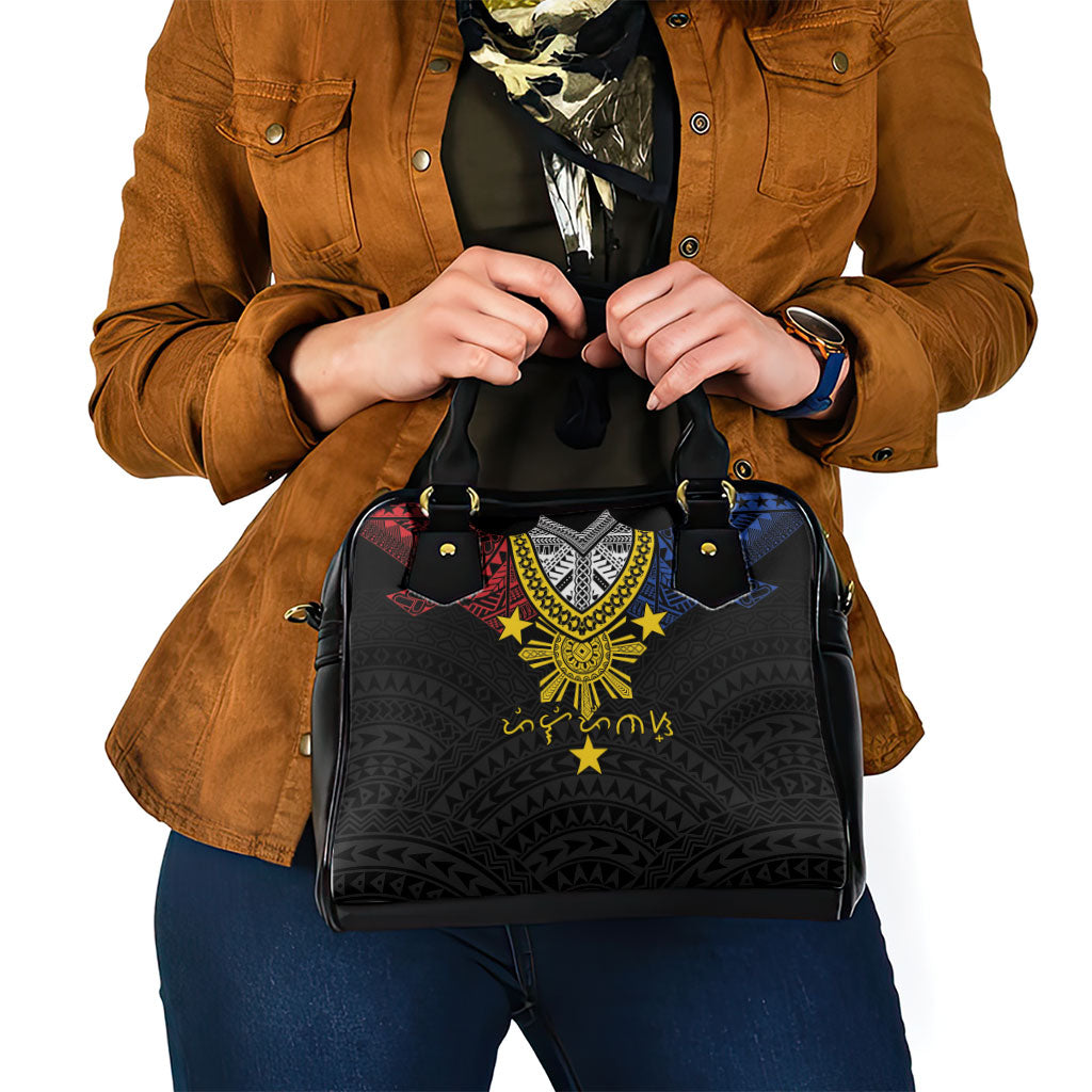 Philippines Heritage Baybayin Mix Polynesian Shoulder Handbag