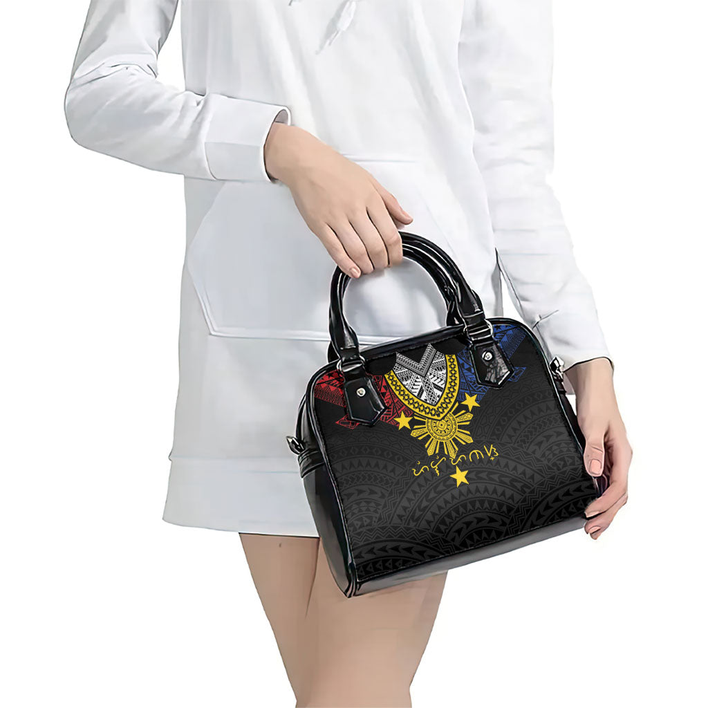 Philippines Heritage Baybayin Mix Polynesian Shoulder Handbag