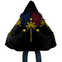 Philippines Heritage Personalized Cloak Baybayin Philipinas Sun