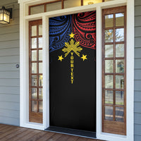 Philippines Heritage Personalized Door Cover Baybayin Philipinas Sun