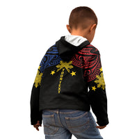 Philippines Heritage Personalized Kid Hoodie Baybayin Philipinas Sun LT7 - Polynesian Pride