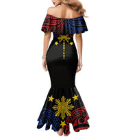 Philippines Heritage Personalized Mermaid Dress Baybayin Philipinas Sun LT7 - Polynesian Pride