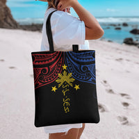 Philippines Heritage Tote Bag Baybayin Philipinas Sun