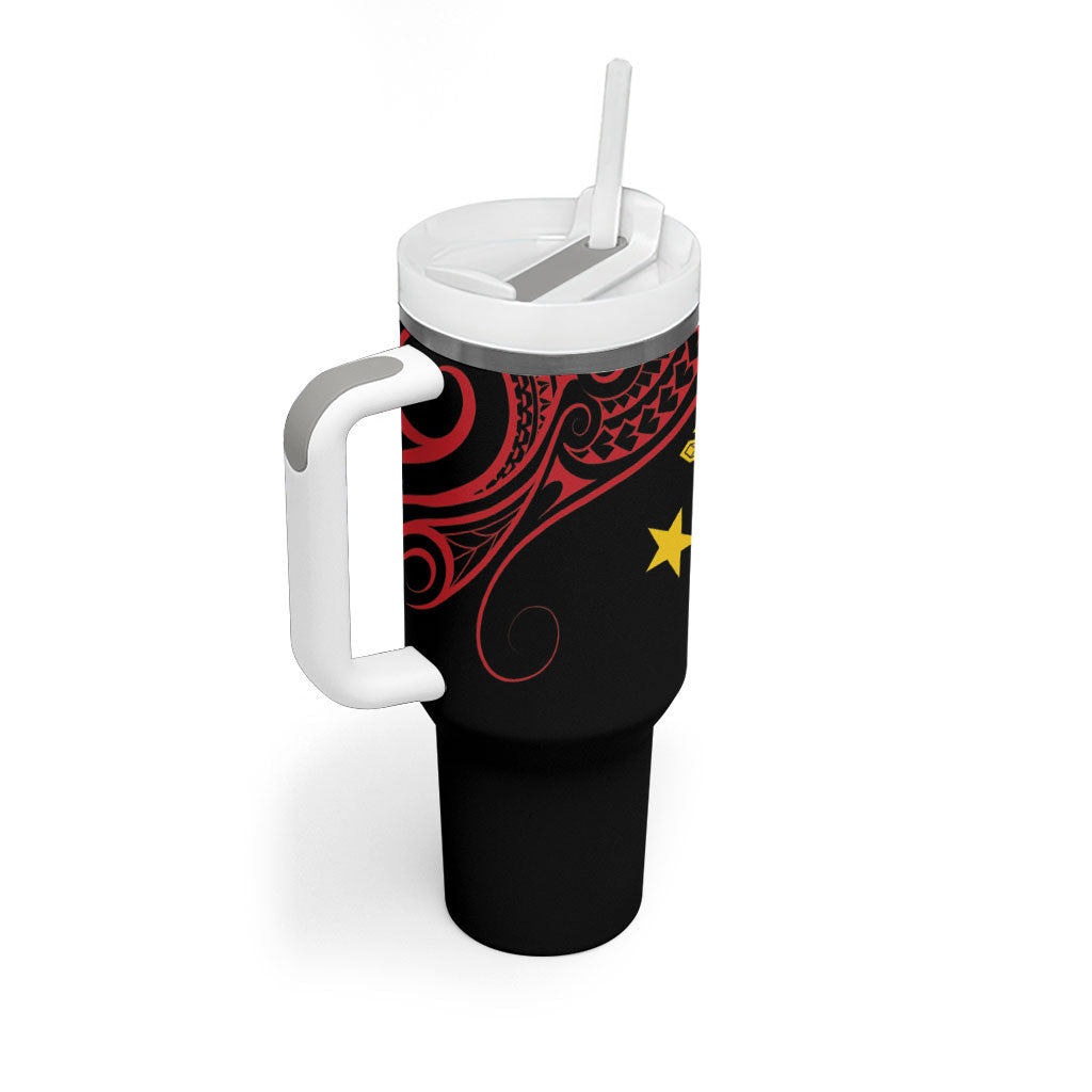 Philippines Heritage Tumbler With Handle Baybayin Philipinas Sun LT7 - Polynesian Pride