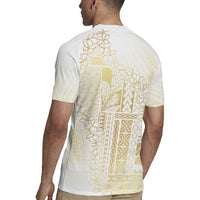 Samoa Lotu Tamaiti Mamanu Siapo Rugby Jersey Golden Plumeria - Polynesian Pride