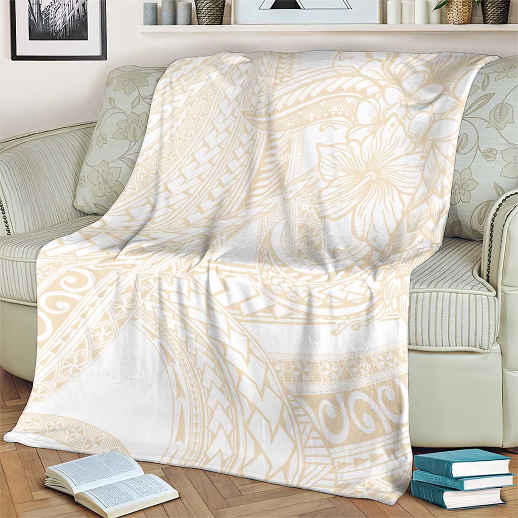 Samoa Lotu Tamaiti Ivory Blanket Teuila Tatau - Polynesian Pride