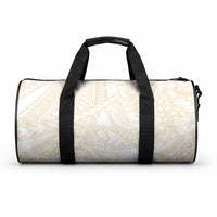 Samoa Lotu Tamaiti Ivory Duffle Bag Teuila Tatau