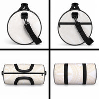Samoa Lotu Tamaiti Ivory Duffle Bag Teuila Tatau