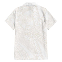 Samoa Lotu Tamaiti Ivory Family Matching Summer Maxi Dress and Hawaiian Shirt Teuila Tatau LT7 - Polynesian Pride