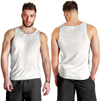 Samoa Lotu Tamaiti Ivory Men Tank Top Teuila Tatau - Polynesian Pride