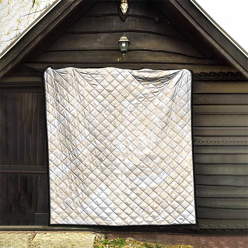 Samoa Lotu Tamaiti Ivory Quilt Teuila Tatau - Polynesian Pride
