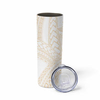 Samoa Lotu Tamaiti Ivory Skinny Tumbler Teuila Tatau LT7 - Polynesian Pride