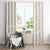 Samoa Lotu Tamaiti Ivory Window Curtain Teuila Tatau - Polynesian Pride