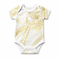 Samoa Lotu Tamaiti Gold Baby Onesie Teuila Tatau
