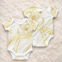 Samoa Lotu Tamaiti Gold Baby Onesie Teuila Tatau