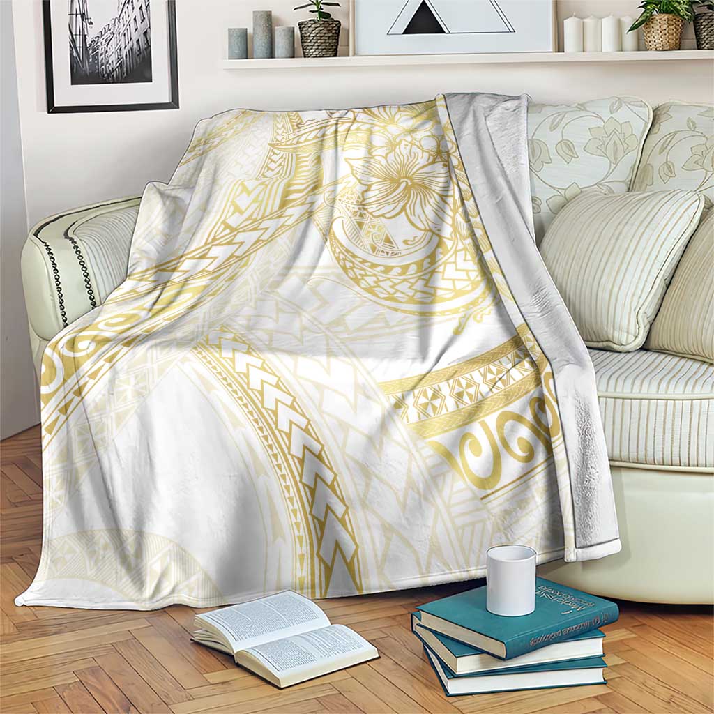 Samoa Lotu Tamaiti Gold Blanket Teuila Tatau - Polynesian Pride