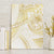 Samoa Lotu Tamaiti Gold Canvas Wall Art Teuila Tatau - Polynesian Pride