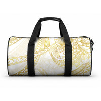 Samoa Lotu Tamaiti Gold Duffle Bag Teuila Tatau