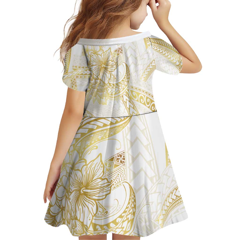 Samoa Lotu Tamaiti Gold Family Matching Puletasi and Hawaiian Shirt Teuila Tatau LT7 - Polynesian Pride