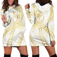 Samoa Lotu Tamaiti Gold Hoodie Dress Teuila Tatau LT7 - Polynesian Pride