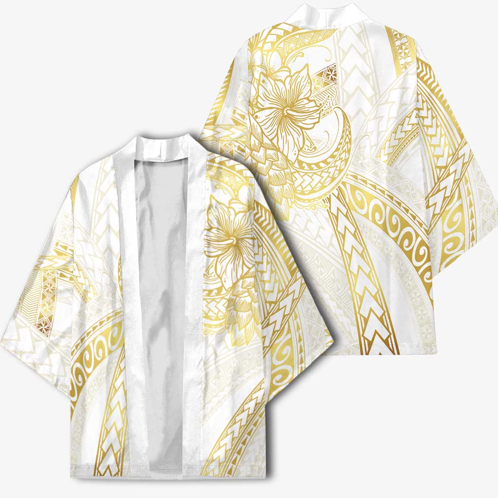 Samoa Lotu Tamaiti Gold Kimono Teuila Tatau - Polynesian Pride