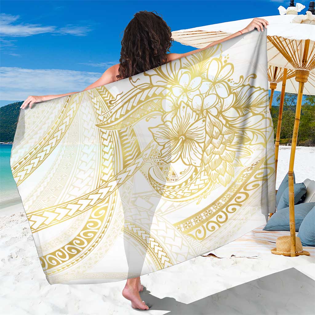 Samoa Lotu Tamaiti Gold Sarong Teuila Tatau - Polynesian Pride